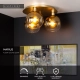 MARIUS - lampa sufitowa 3xE27 Matt Gold / Brass 74114/03/02 Lucide